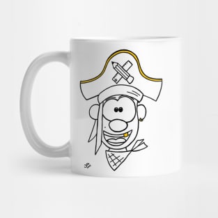 A school pirate Mug